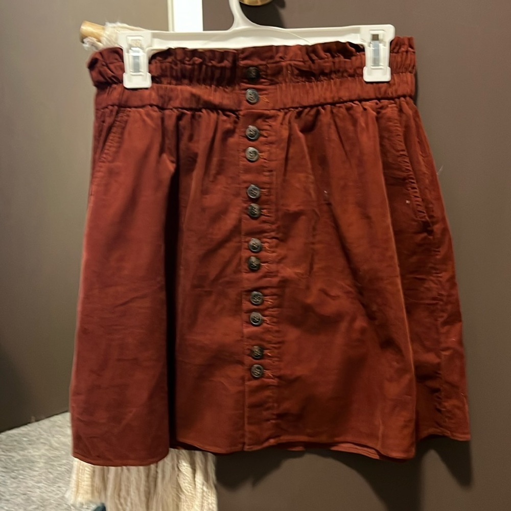 Madewell Corduroy Skirt